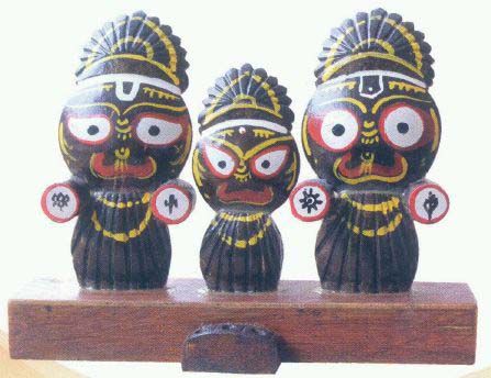 Coconut Shell Jagannath Statue
