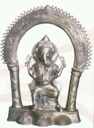Dhokra Ganesh Statue