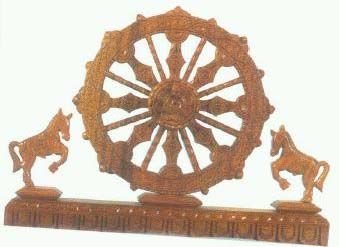 Wooden Konark Wheel