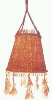 Bamboo Hanging Lamp Shade