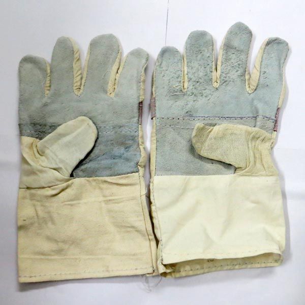 Leather Cotton Hand GLoves