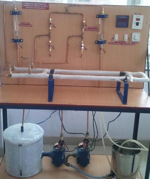 Educational Apparatus For Heat and Mass Transfer Lab