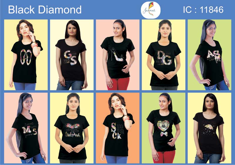 Black Diamond Girls Top