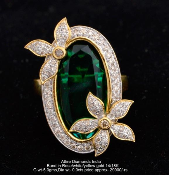 Ladies Designer Diamond Rings(ATLR-N239)