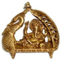 Brass Ganesh Statue (AMT-230)
