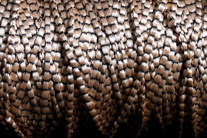 Black Common Small Damru Dori 13