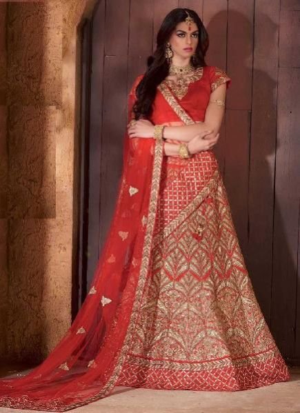 Bhagalpuri Silk Lehenga Choli 02