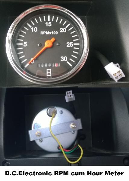 Analague RPM cum Hour Meter