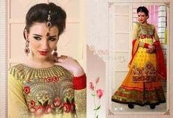 Embroidered  Anarkali Salwar Kameez