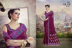Exclusive Embroidery Designer Saree