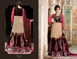 Heavy Embroidered Work Anarkali Salwar Kameez