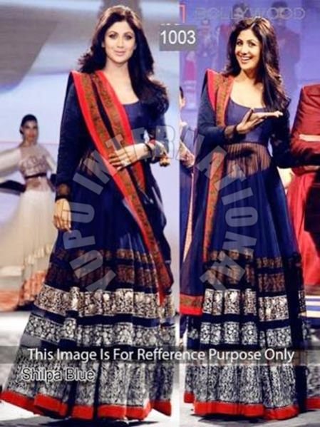Shilpa Blue With Superb Quality Designer Salwar