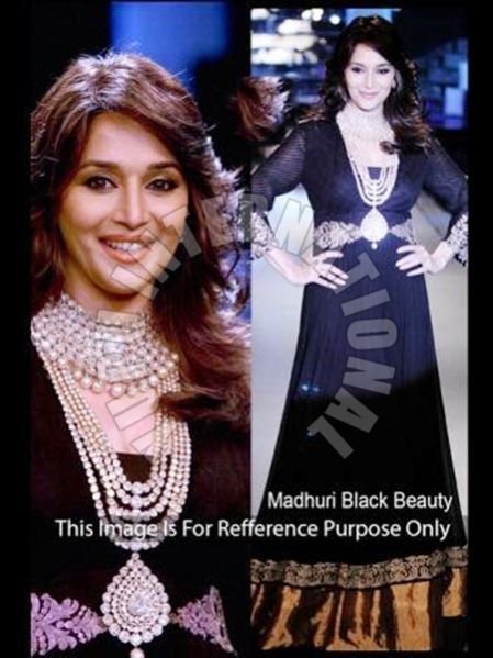 Madhuri Black Beauty Georgette