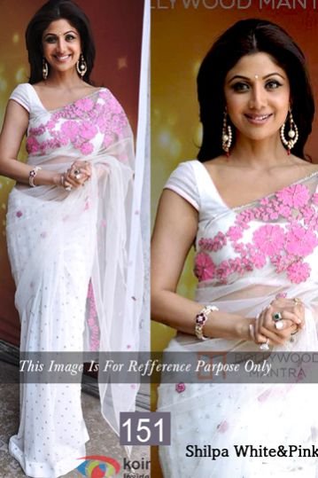 Plain Designer Saree 20