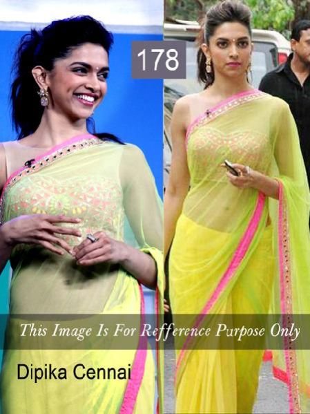 Plain Designer Saree 23