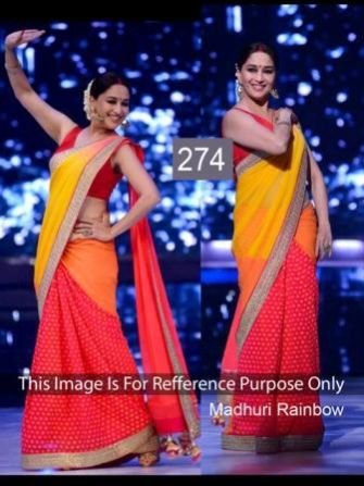 Plain Designer Saree 34