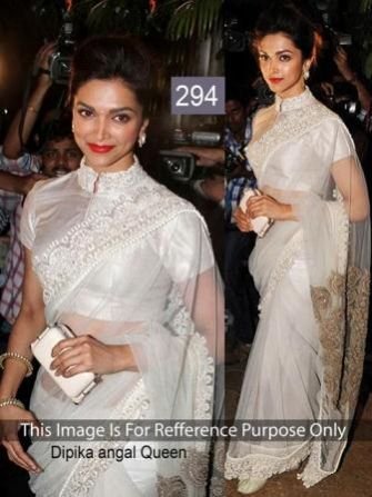 Plain Designer Saree 38