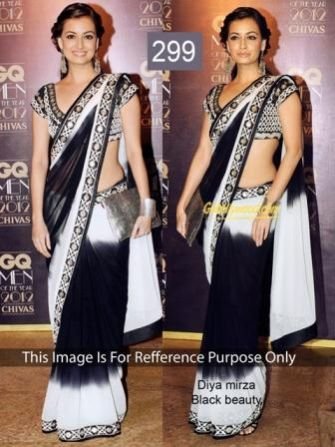 Plain Designer Saree 39