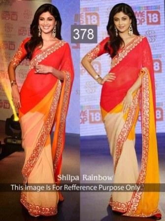 Plain Designer Saree 50