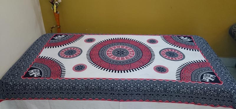 Printed Handloom Bedsheet 03