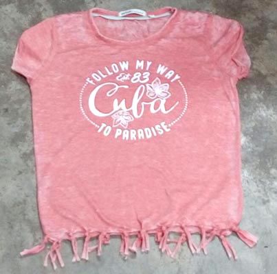 Ladies Round Neck T-shirt 03