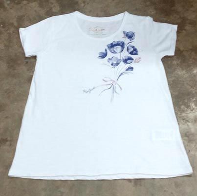 Ladies Round Neck T-shirt 04