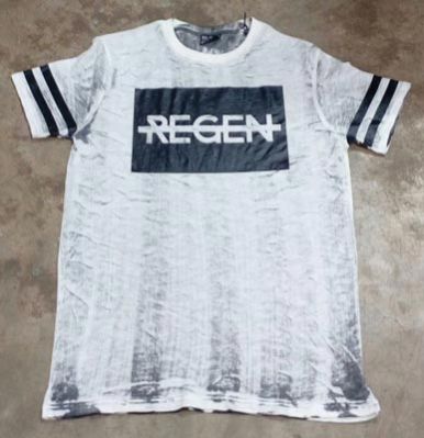 Mens Round Neck Half Sleeves T-Shirt 07