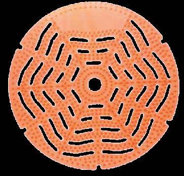 Gel Fragrance Urinal Screen (Orange)