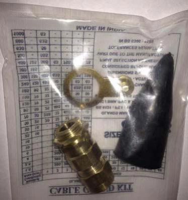 Roster Brass Cable Gland Kit 01