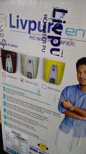 Livpure RO Water Purifier