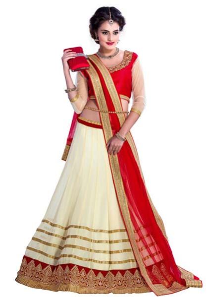 Rassam Cream Lehengha