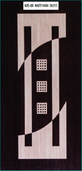 A2D-08 Matt/High Gloss Alstone 2D WPC Door