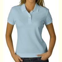 Ladies Knitted Polo T-Shirt
