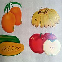 Fruit Set With Wall Hanging Facility