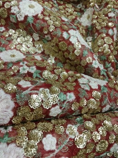 Embroidered Fabric 04