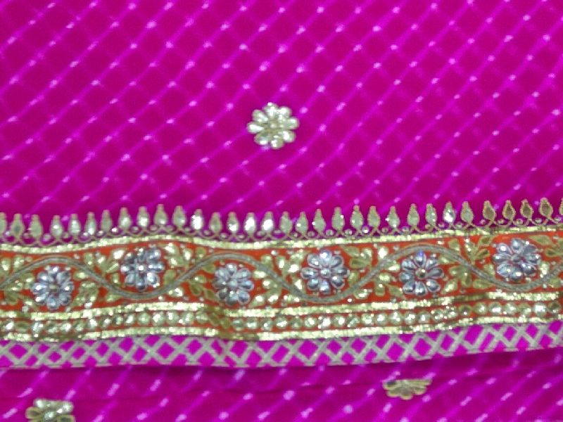 Gota Work Saree 04