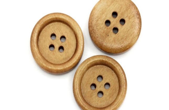 Wooden Button