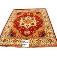 Double Wept Hand Knotted Woolen Carpet (10/10) 03