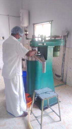 Preparation of Centrifuge For Virgin Coconut Oil Extraction