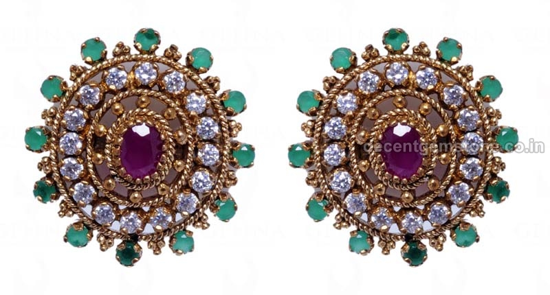 Gemstone Earrings 07