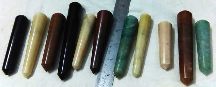 Gemstone Massage Wands