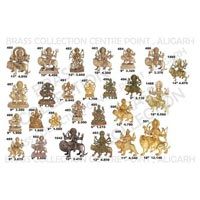 Brass Durga Statue 02