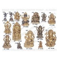 Brass Ganesh Statues 07