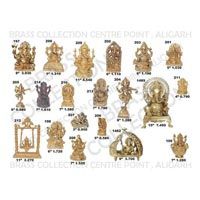 Brass Ganesh Statues 09
