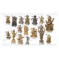 Brass Saraswati Statue 02