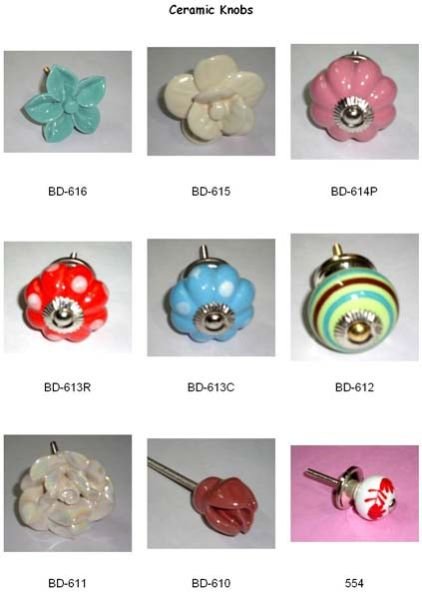 Ceramic Knobs