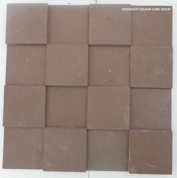 Cubic Chocolate Slate Stone