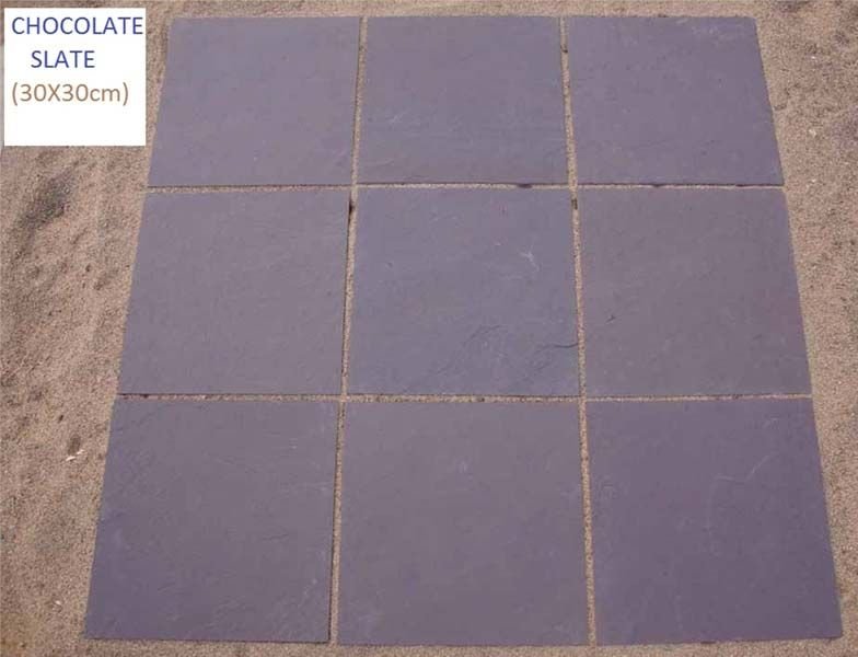Violet Choclate Slate Stone