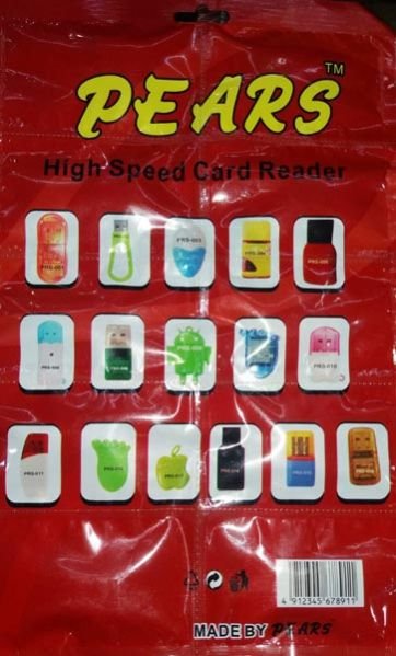 Pears TF Card Reader 01