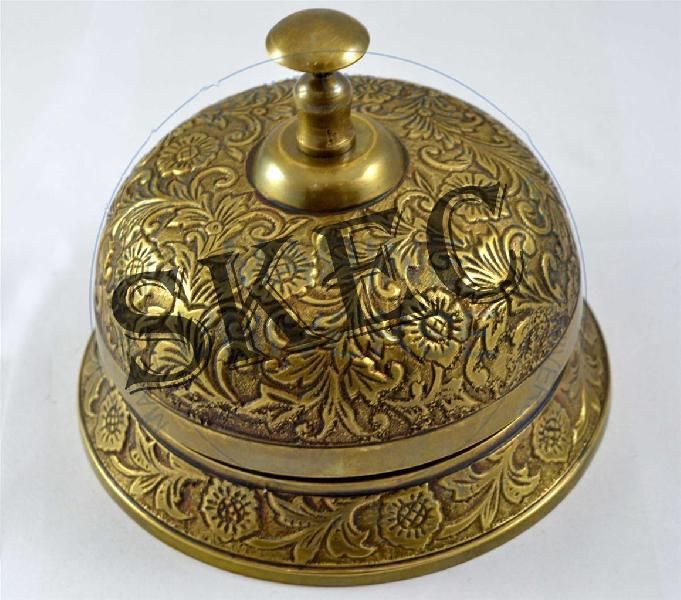 Brass Hanging Bell 02